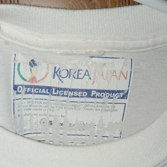 Vintage 2002 Fifa World Cup Korea & Japan T Shirt - Picture 3 of 3